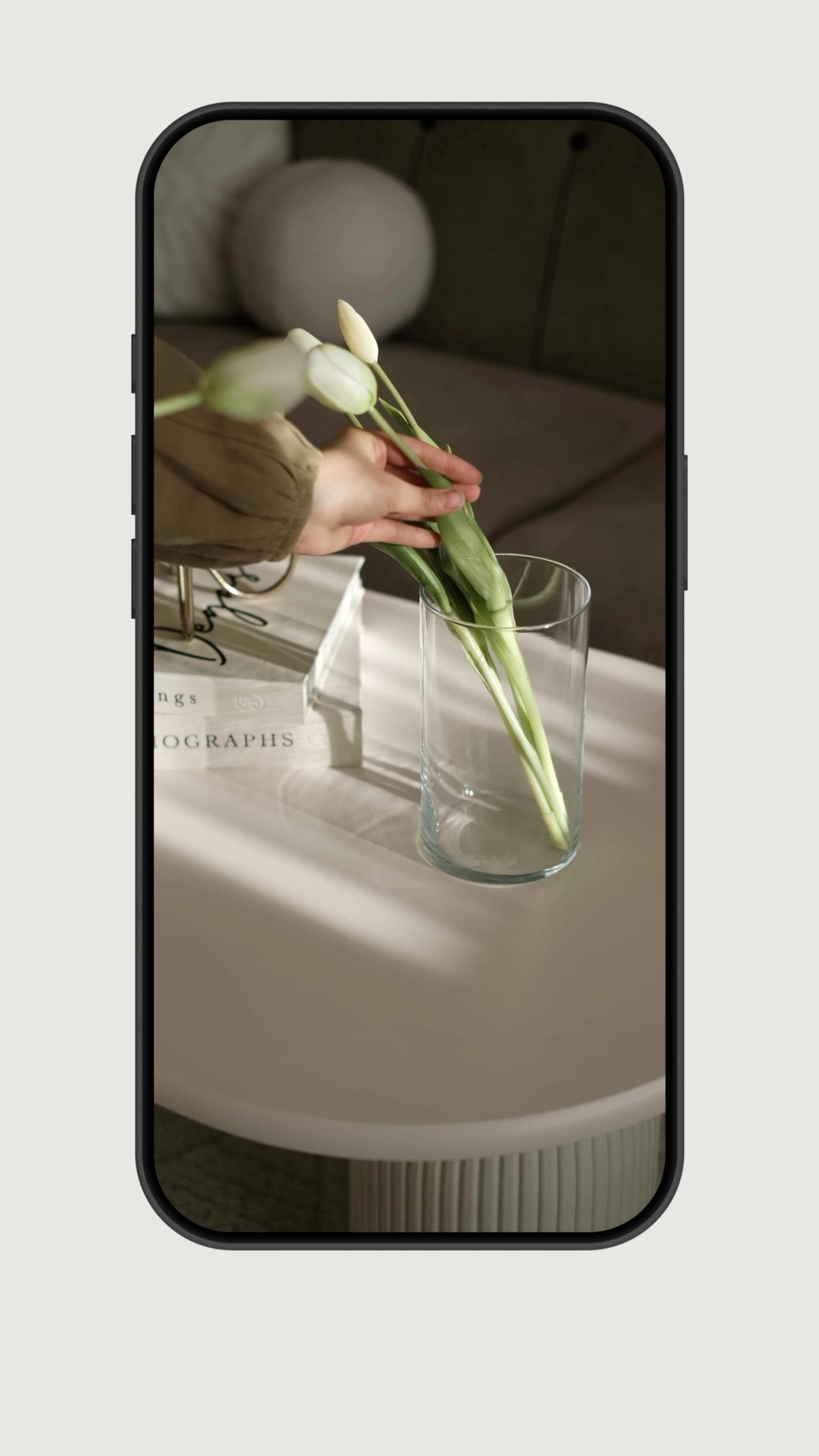 Phone Mockup · Beige