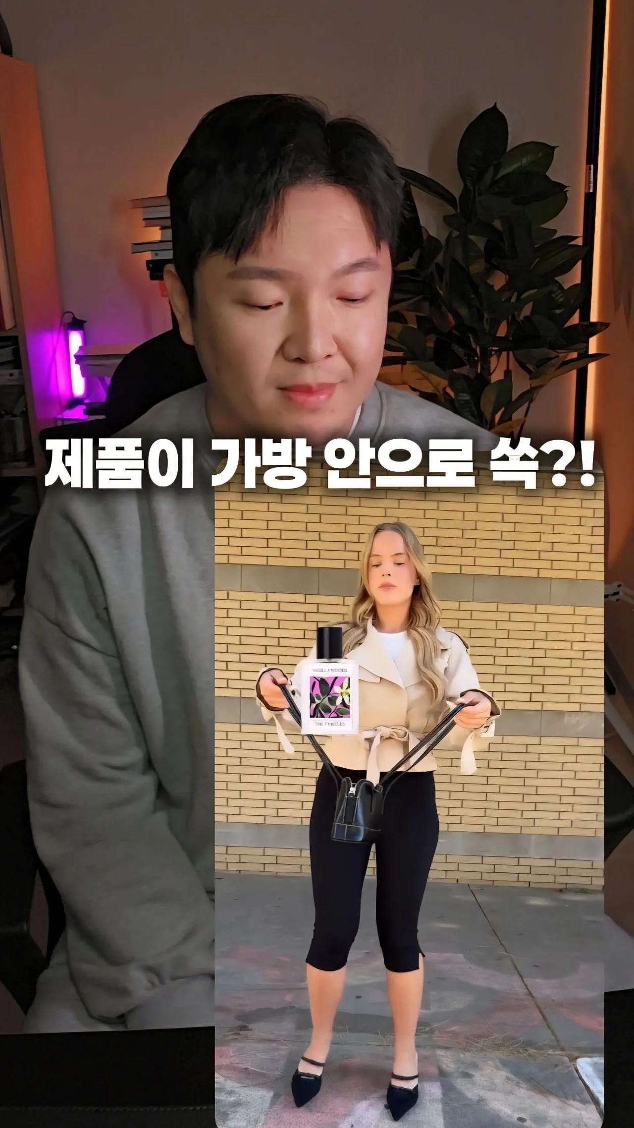 가방 속으로 쏙