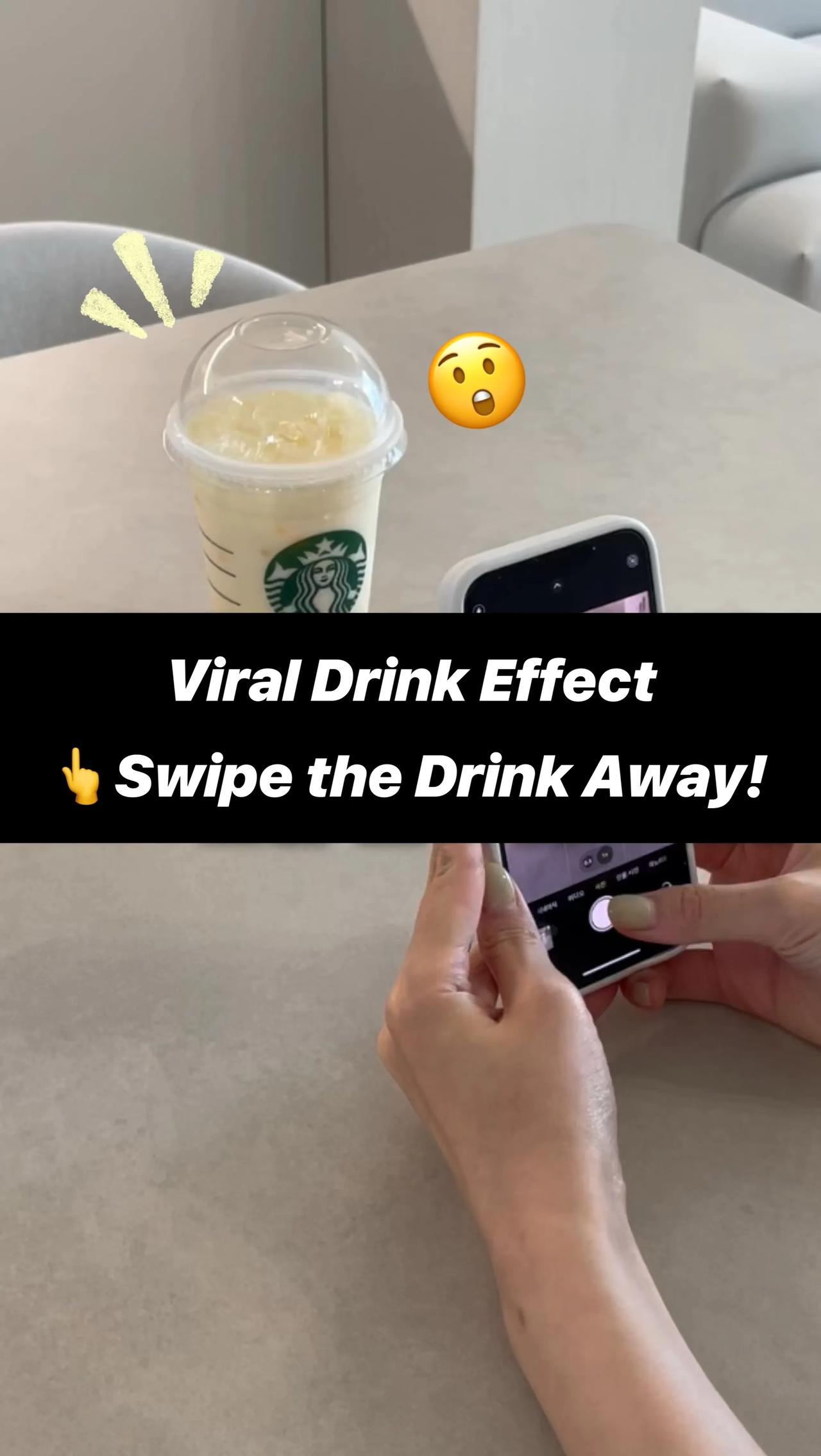 Drink Zoom Effect Reel