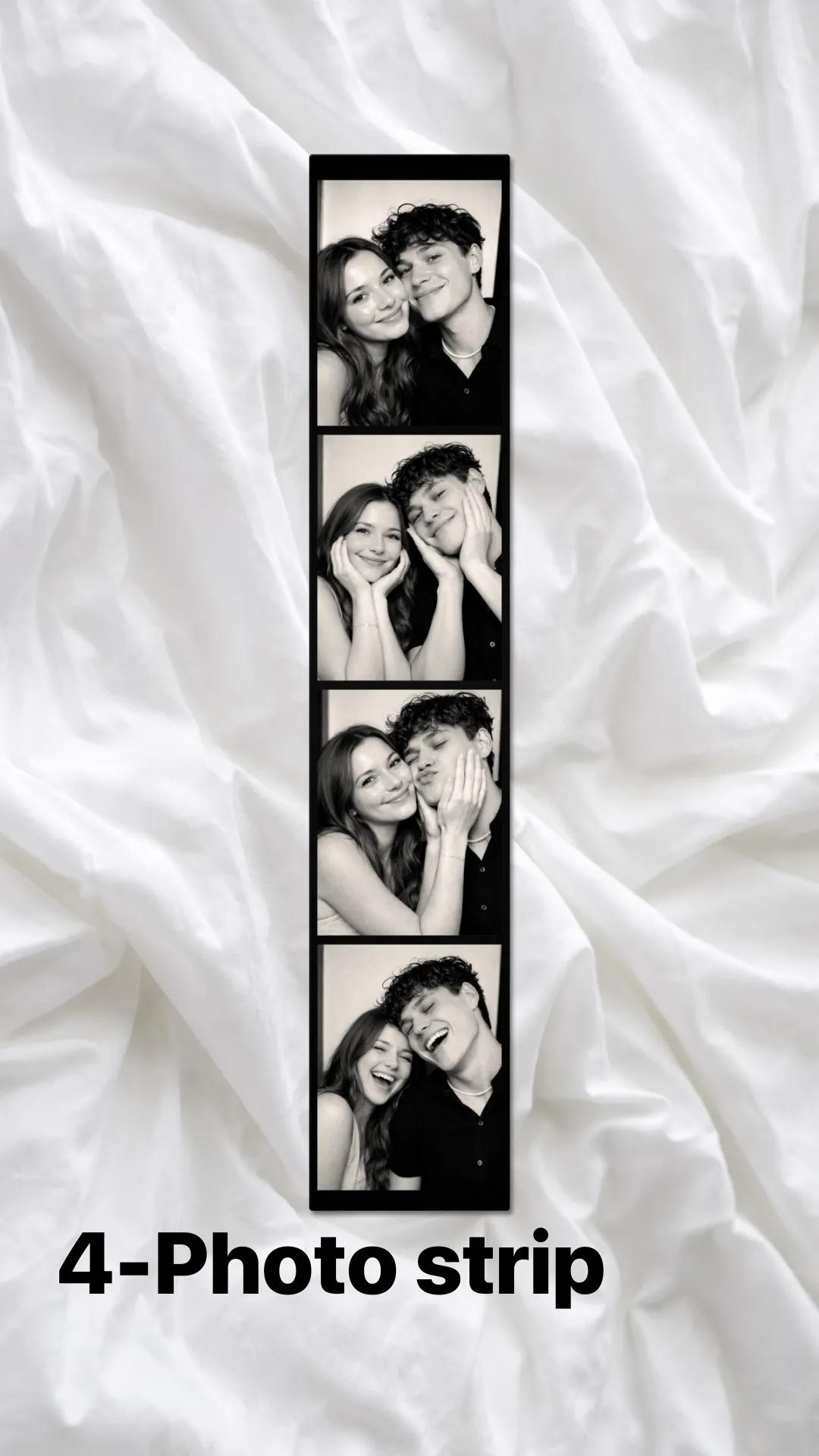 White Photo Strip