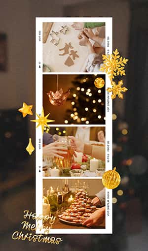4-cut Video strip - Winter