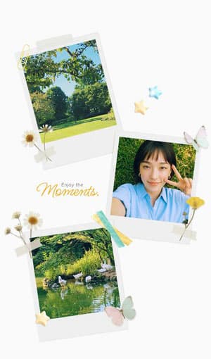 Spring Polaroid